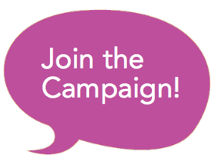 Join the Campaign speech bubble