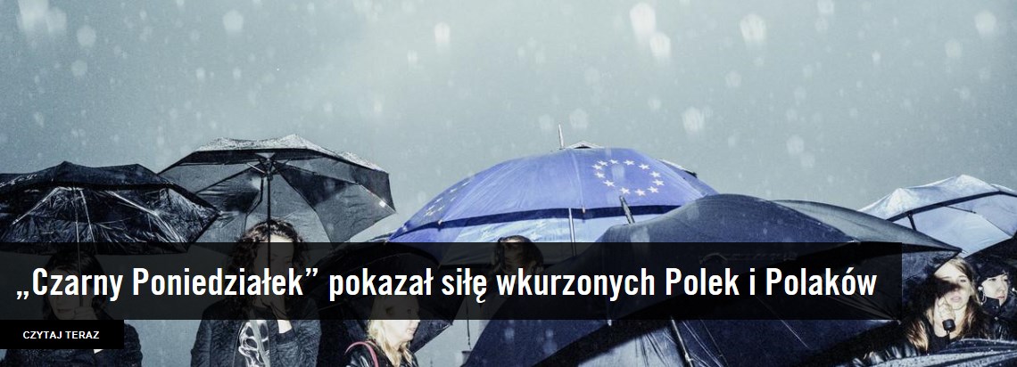 POLAND On Strike Vice Poland lead photo NL 7 Oct 2016