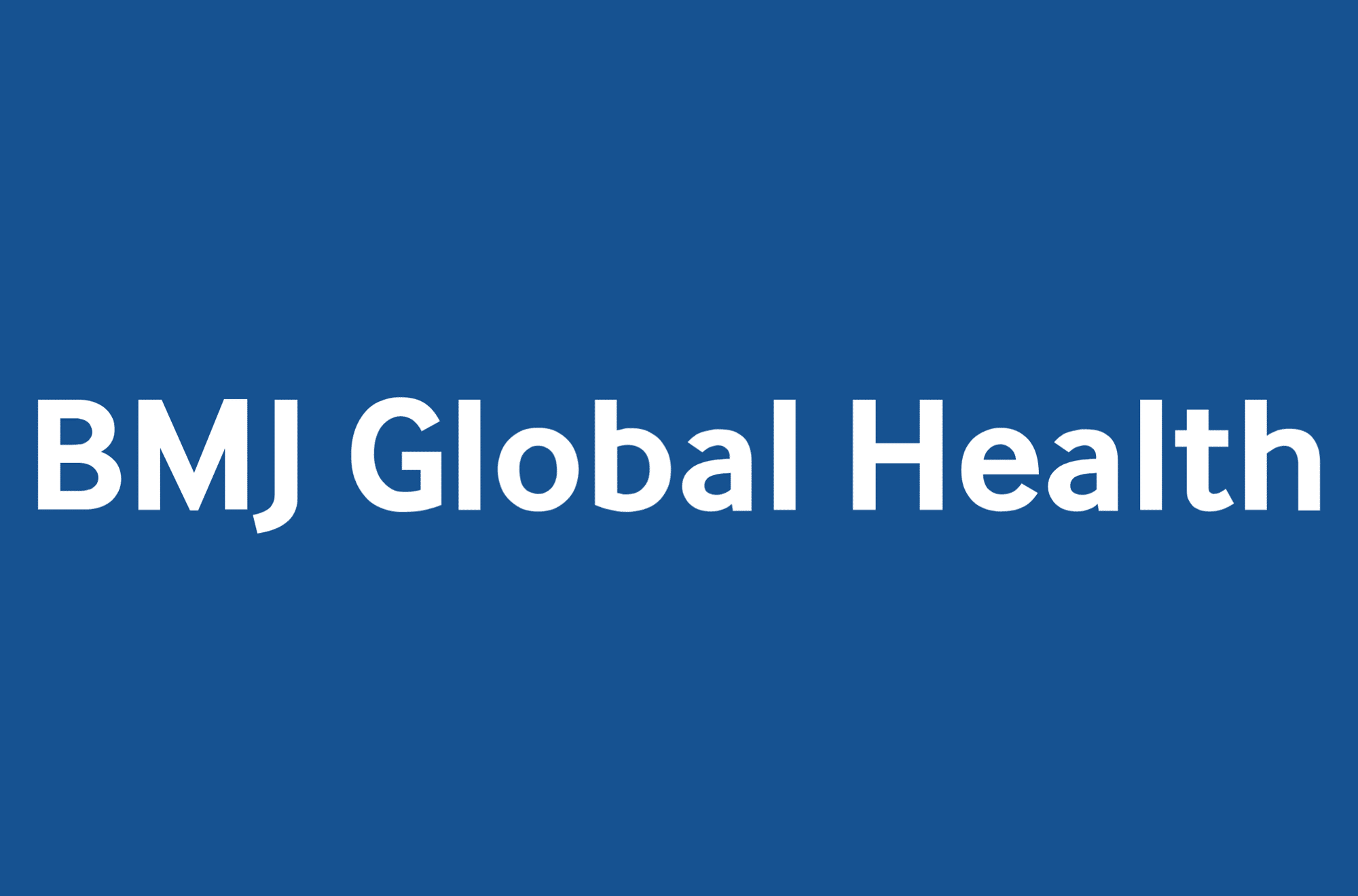 bmj global health